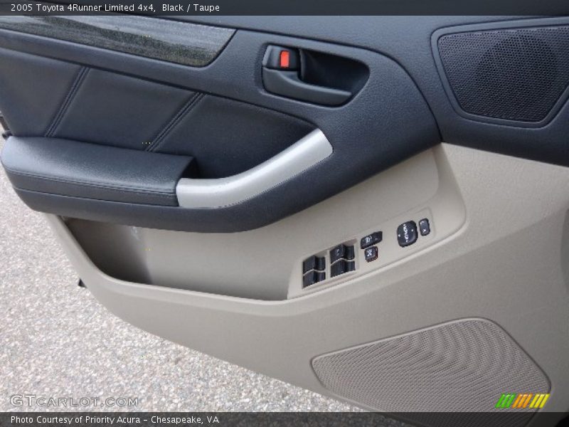 Black / Taupe 2005 Toyota 4Runner Limited 4x4