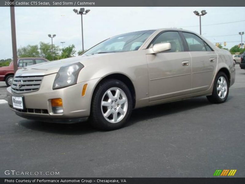 Sand Storm / Cashmere 2006 Cadillac CTS Sedan