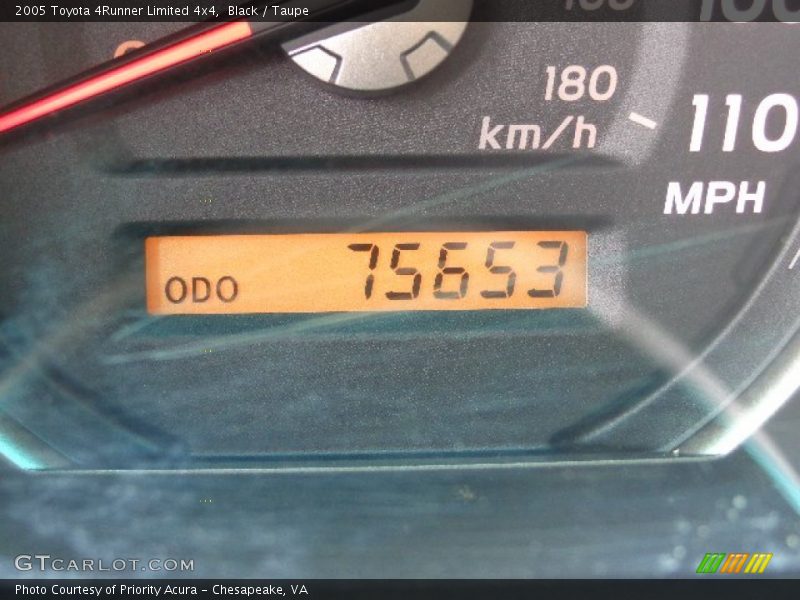Black / Taupe 2005 Toyota 4Runner Limited 4x4