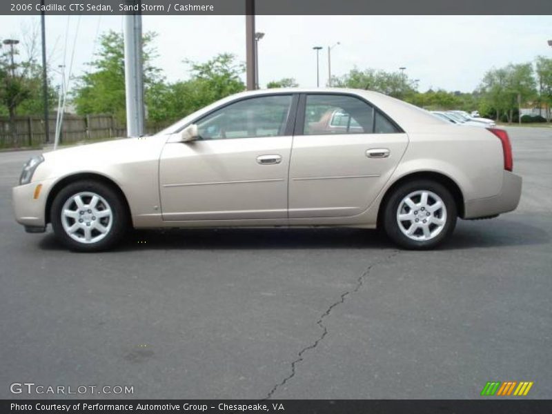 Sand Storm / Cashmere 2006 Cadillac CTS Sedan