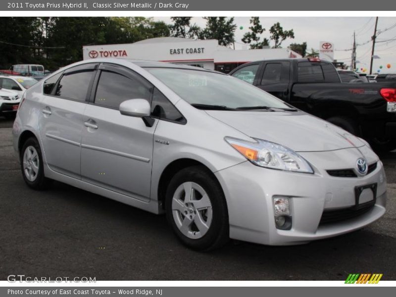 Classic Silver Metallic / Dark Gray 2011 Toyota Prius Hybrid II
