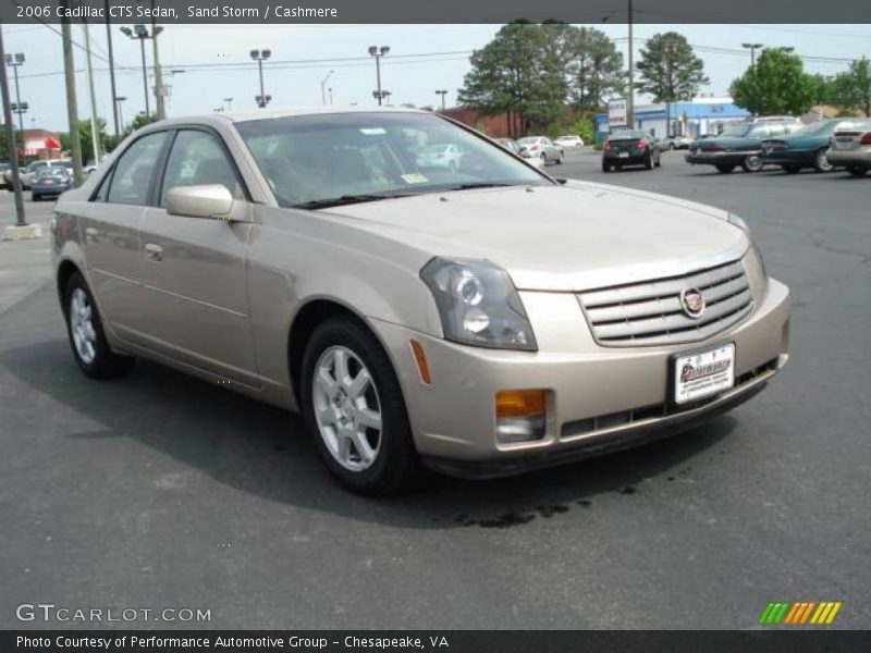 Sand Storm / Cashmere 2006 Cadillac CTS Sedan
