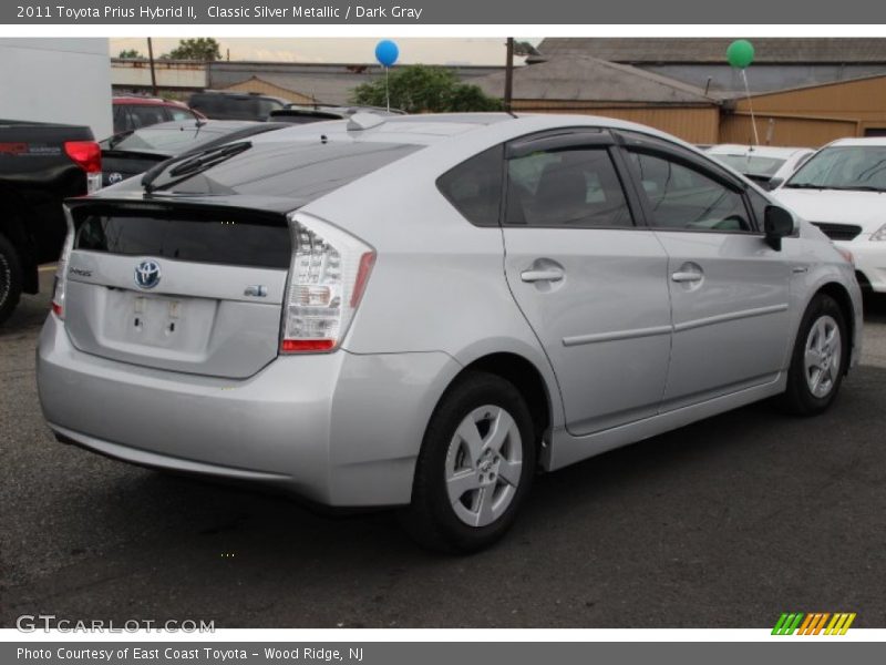 Classic Silver Metallic / Dark Gray 2011 Toyota Prius Hybrid II