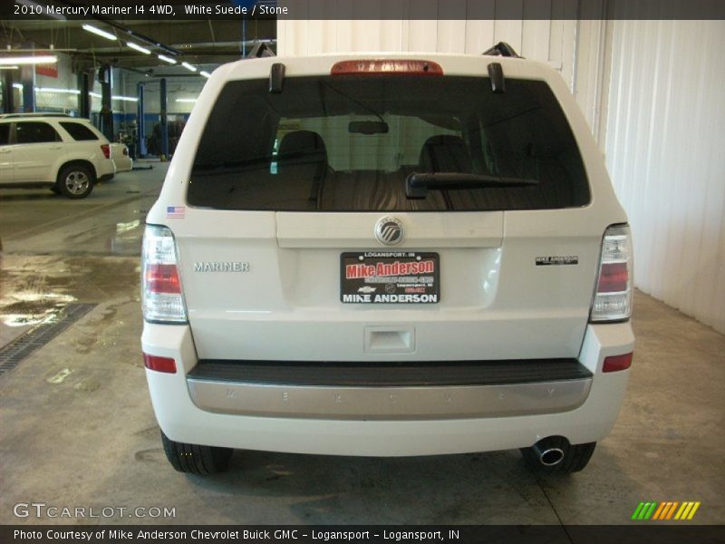 White Suede / Stone 2010 Mercury Mariner I4 4WD