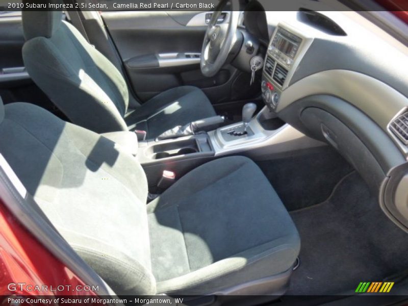 Camellia Red Pearl / Carbon Black 2010 Subaru Impreza 2.5i Sedan