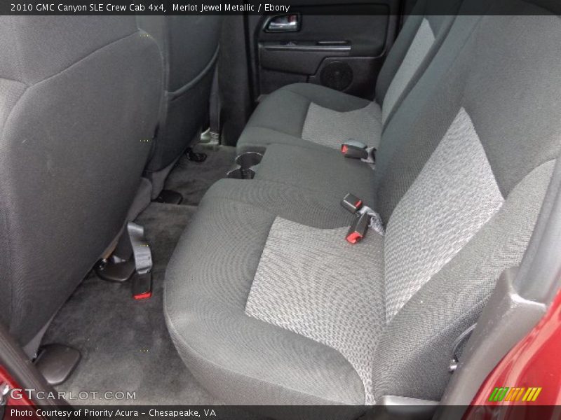 Merlot Jewel Metallic / Ebony 2010 GMC Canyon SLE Crew Cab 4x4