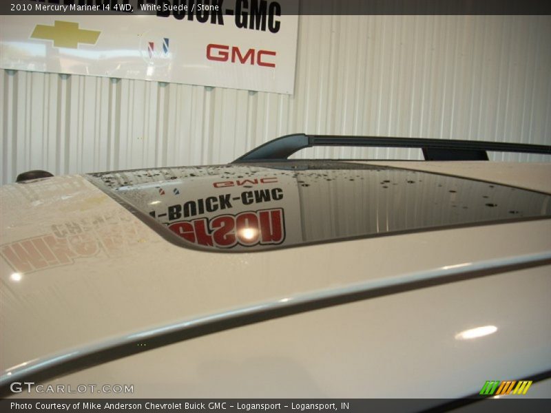 White Suede / Stone 2010 Mercury Mariner I4 4WD