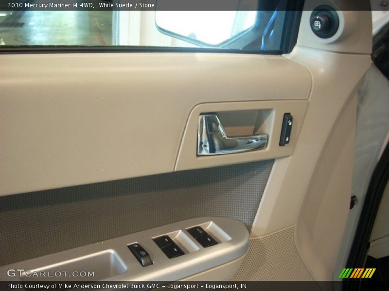 White Suede / Stone 2010 Mercury Mariner I4 4WD