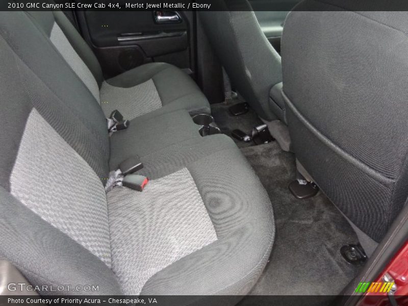 Merlot Jewel Metallic / Ebony 2010 GMC Canyon SLE Crew Cab 4x4