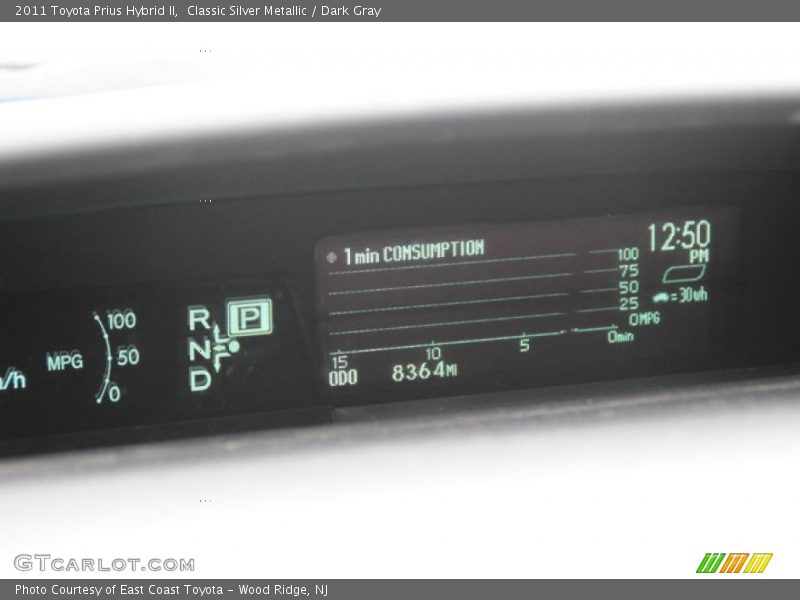 Classic Silver Metallic / Dark Gray 2011 Toyota Prius Hybrid II