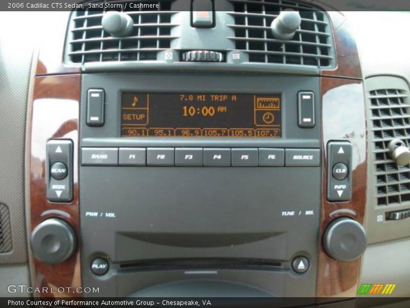 Sand Storm / Cashmere 2006 Cadillac CTS Sedan