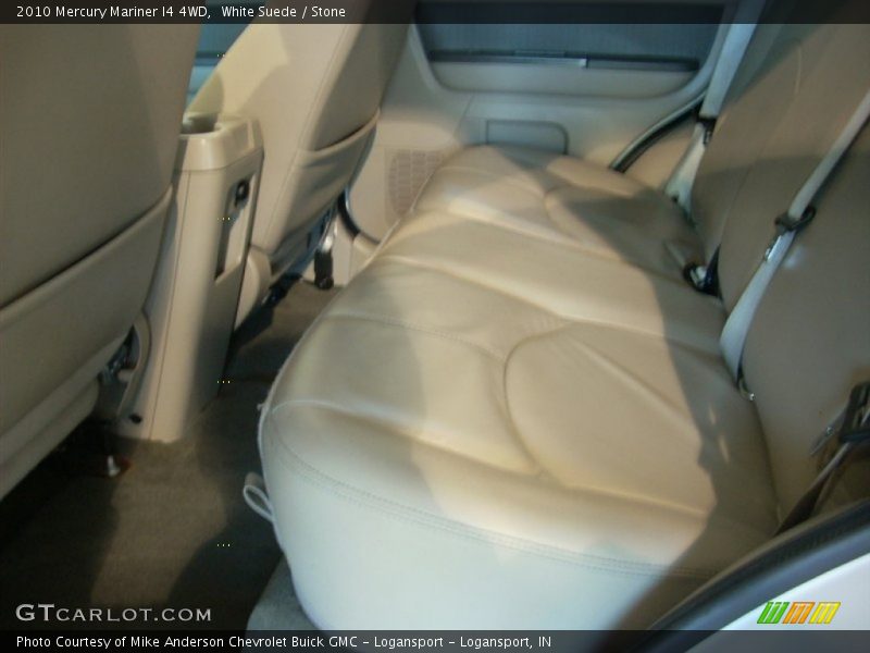 White Suede / Stone 2010 Mercury Mariner I4 4WD