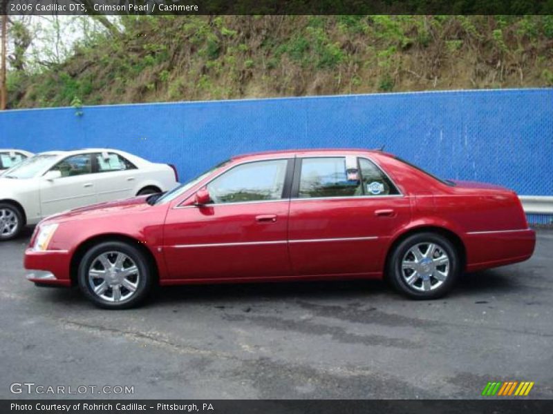 Crimson Pearl / Cashmere 2006 Cadillac DTS