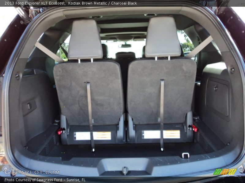 Kodiak Brown Metallic / Charcoal Black 2013 Ford Explorer XLT EcoBoost