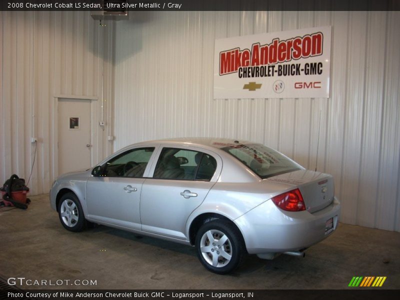 Ultra Silver Metallic / Gray 2008 Chevrolet Cobalt LS Sedan