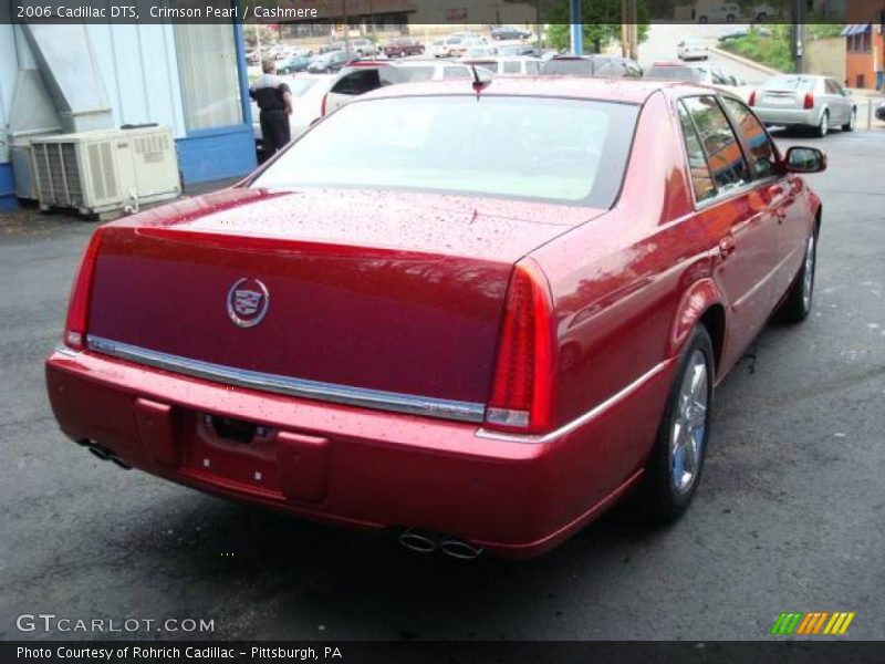 Crimson Pearl / Cashmere 2006 Cadillac DTS