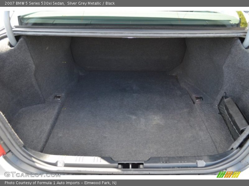 Silver Grey Metallic / Black 2007 BMW 5 Series 530xi Sedan