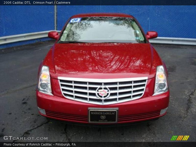 Crimson Pearl / Cashmere 2006 Cadillac DTS