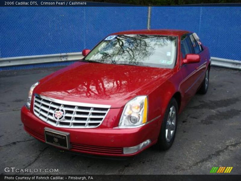 Crimson Pearl / Cashmere 2006 Cadillac DTS