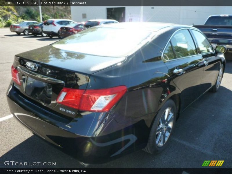 Obsidian Black / Cashmere 2008 Lexus ES 350