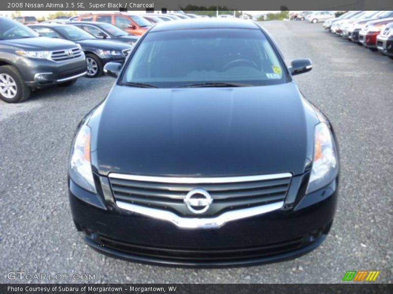 Super Black / Charcoal 2008 Nissan Altima 3.5 SE