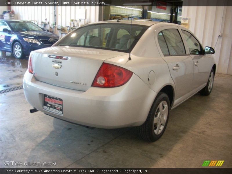 Ultra Silver Metallic / Gray 2008 Chevrolet Cobalt LS Sedan