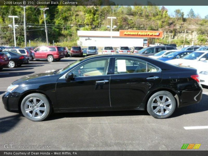 Obsidian Black / Cashmere 2008 Lexus ES 350