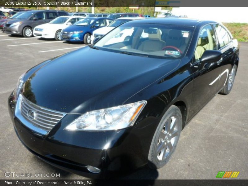 Obsidian Black / Cashmere 2008 Lexus ES 350