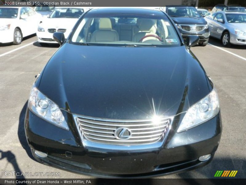 Obsidian Black / Cashmere 2008 Lexus ES 350