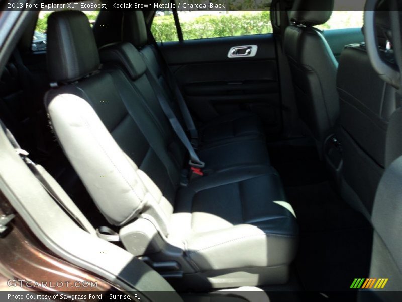 Kodiak Brown Metallic / Charcoal Black 2013 Ford Explorer XLT EcoBoost