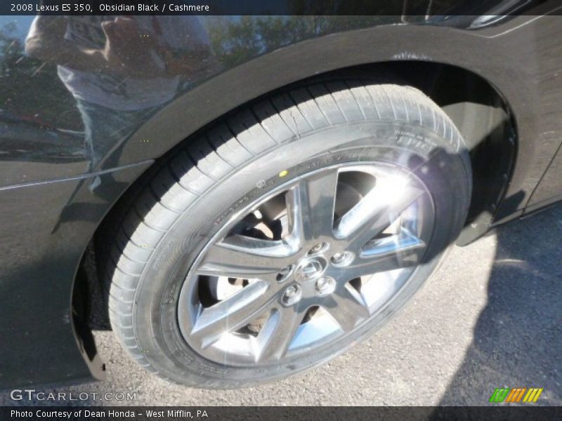 Obsidian Black / Cashmere 2008 Lexus ES 350