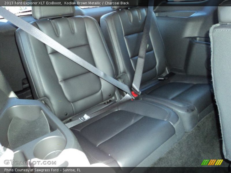 Kodiak Brown Metallic / Charcoal Black 2013 Ford Explorer XLT EcoBoost