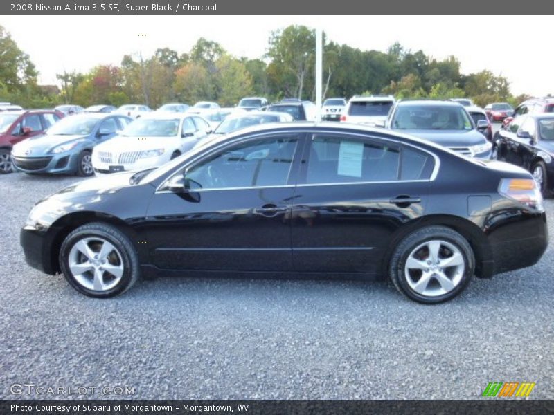 Super Black / Charcoal 2008 Nissan Altima 3.5 SE