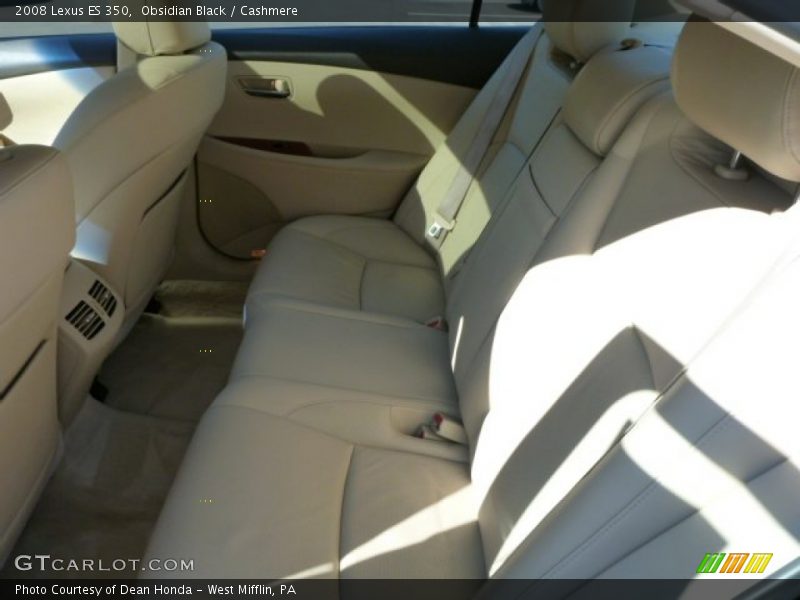 Obsidian Black / Cashmere 2008 Lexus ES 350