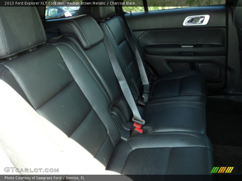 Kodiak Brown Metallic / Charcoal Black 2013 Ford Explorer XLT EcoBoost