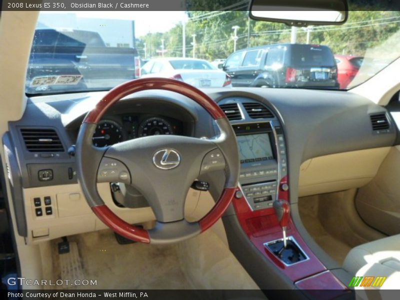 Obsidian Black / Cashmere 2008 Lexus ES 350