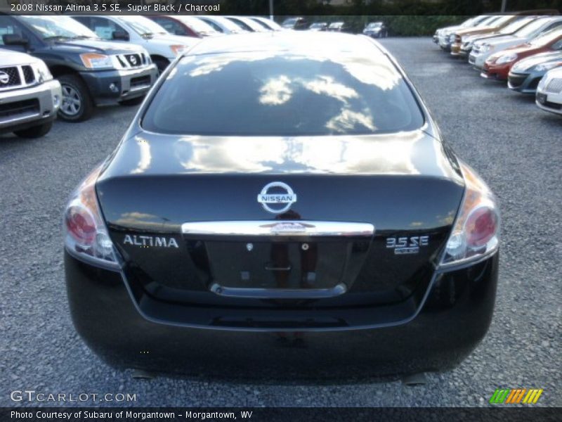 Super Black / Charcoal 2008 Nissan Altima 3.5 SE