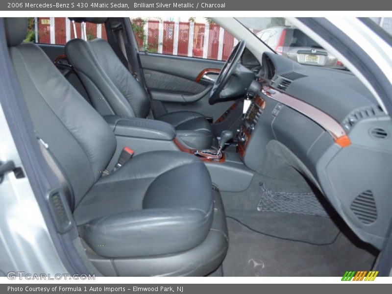 Brilliant Silver Metallic / Charcoal 2006 Mercedes-Benz S 430 4Matic Sedan