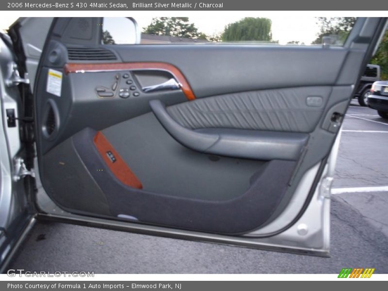 Brilliant Silver Metallic / Charcoal 2006 Mercedes-Benz S 430 4Matic Sedan