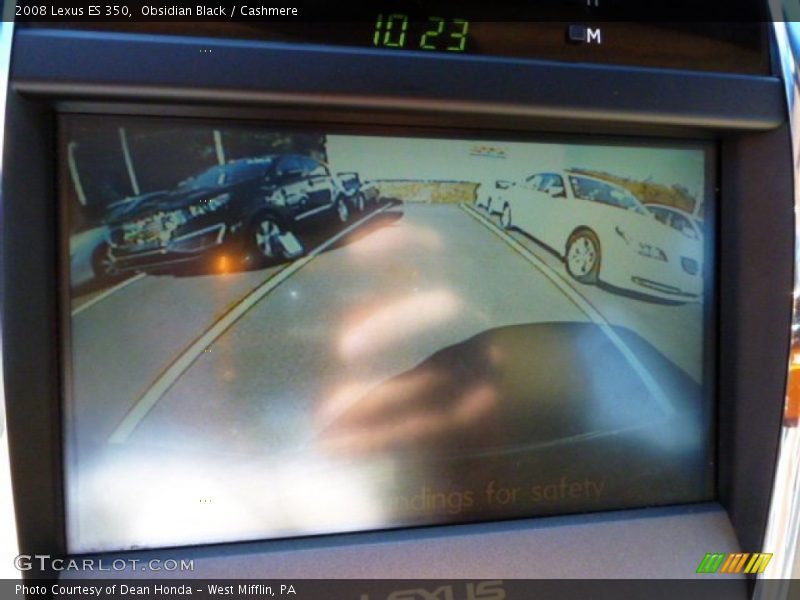 Obsidian Black / Cashmere 2008 Lexus ES 350