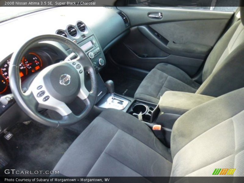 Super Black / Charcoal 2008 Nissan Altima 3.5 SE