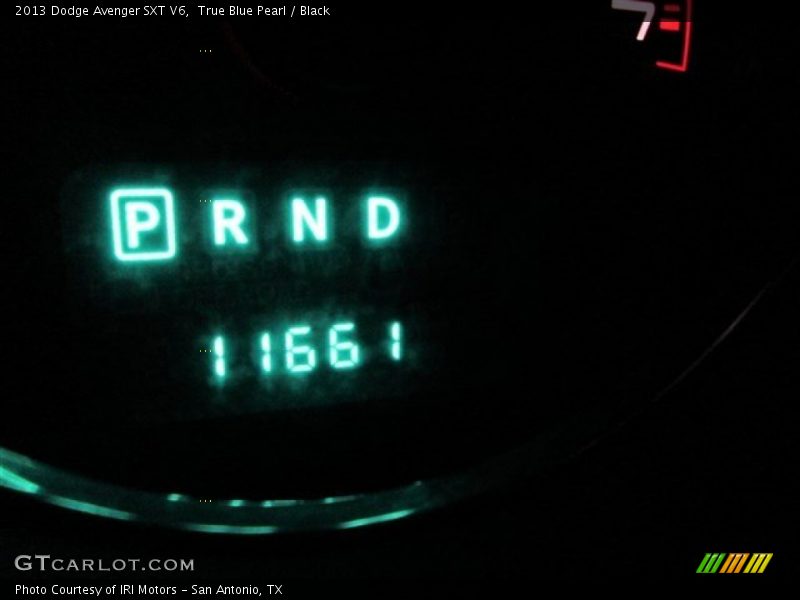 True Blue Pearl / Black 2013 Dodge Avenger SXT V6