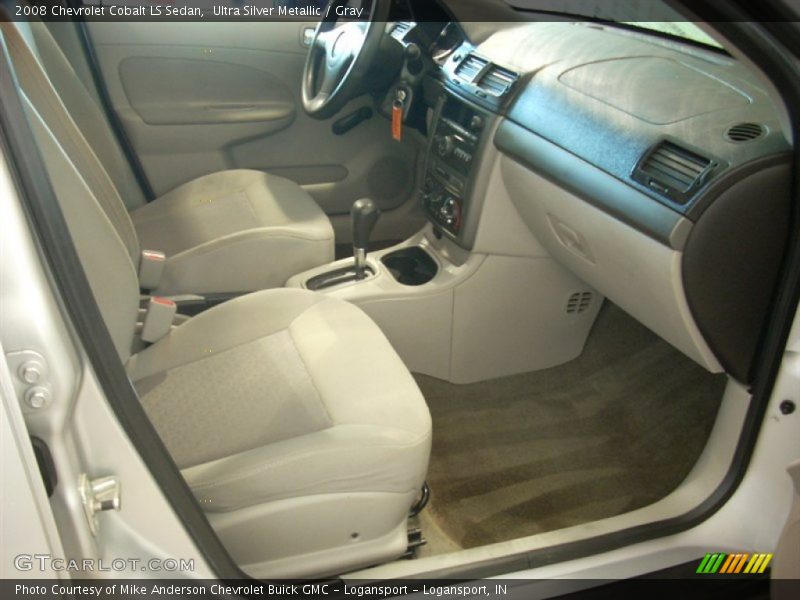 Ultra Silver Metallic / Gray 2008 Chevrolet Cobalt LS Sedan