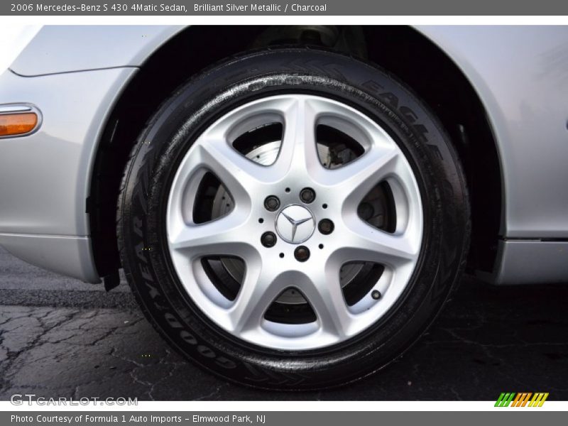 Brilliant Silver Metallic / Charcoal 2006 Mercedes-Benz S 430 4Matic Sedan