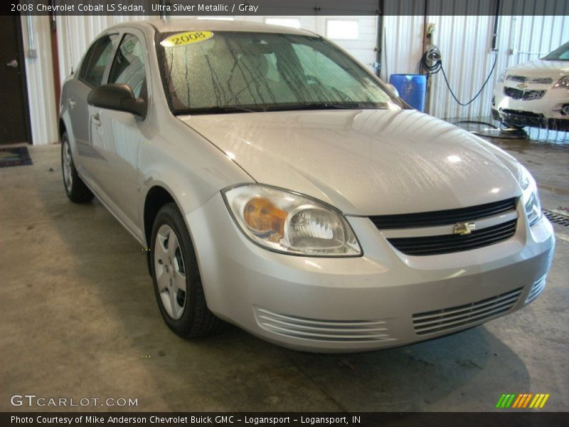 Ultra Silver Metallic / Gray 2008 Chevrolet Cobalt LS Sedan
