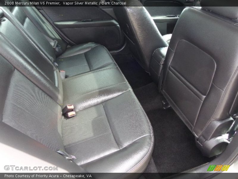 Vapor Silver Metallic / Dark Charcoal 2008 Mercury Milan V6 Premier