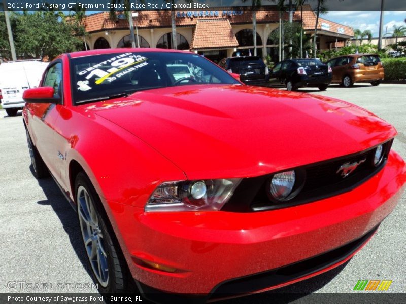 Race Red / Charcoal Black 2011 Ford Mustang GT Premium Coupe
