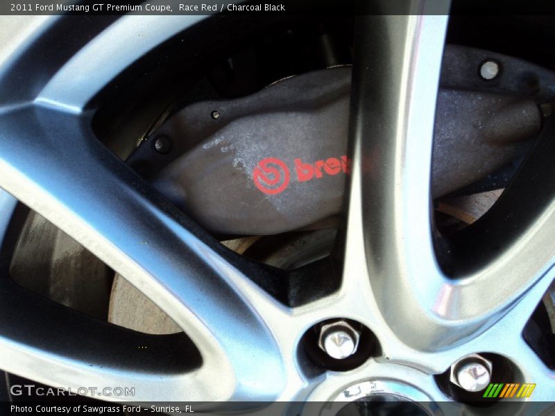 Race Red / Charcoal Black 2011 Ford Mustang GT Premium Coupe