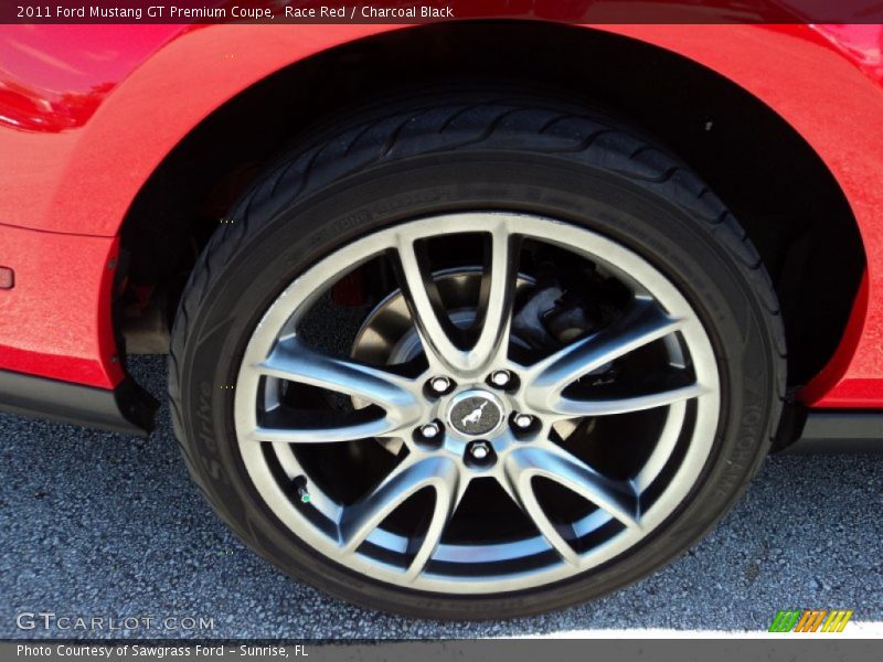 Race Red / Charcoal Black 2011 Ford Mustang GT Premium Coupe