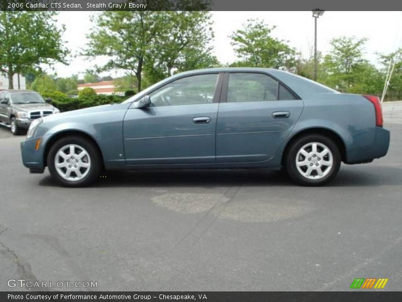 Stealth Gray / Ebony 2006 Cadillac CTS Sedan